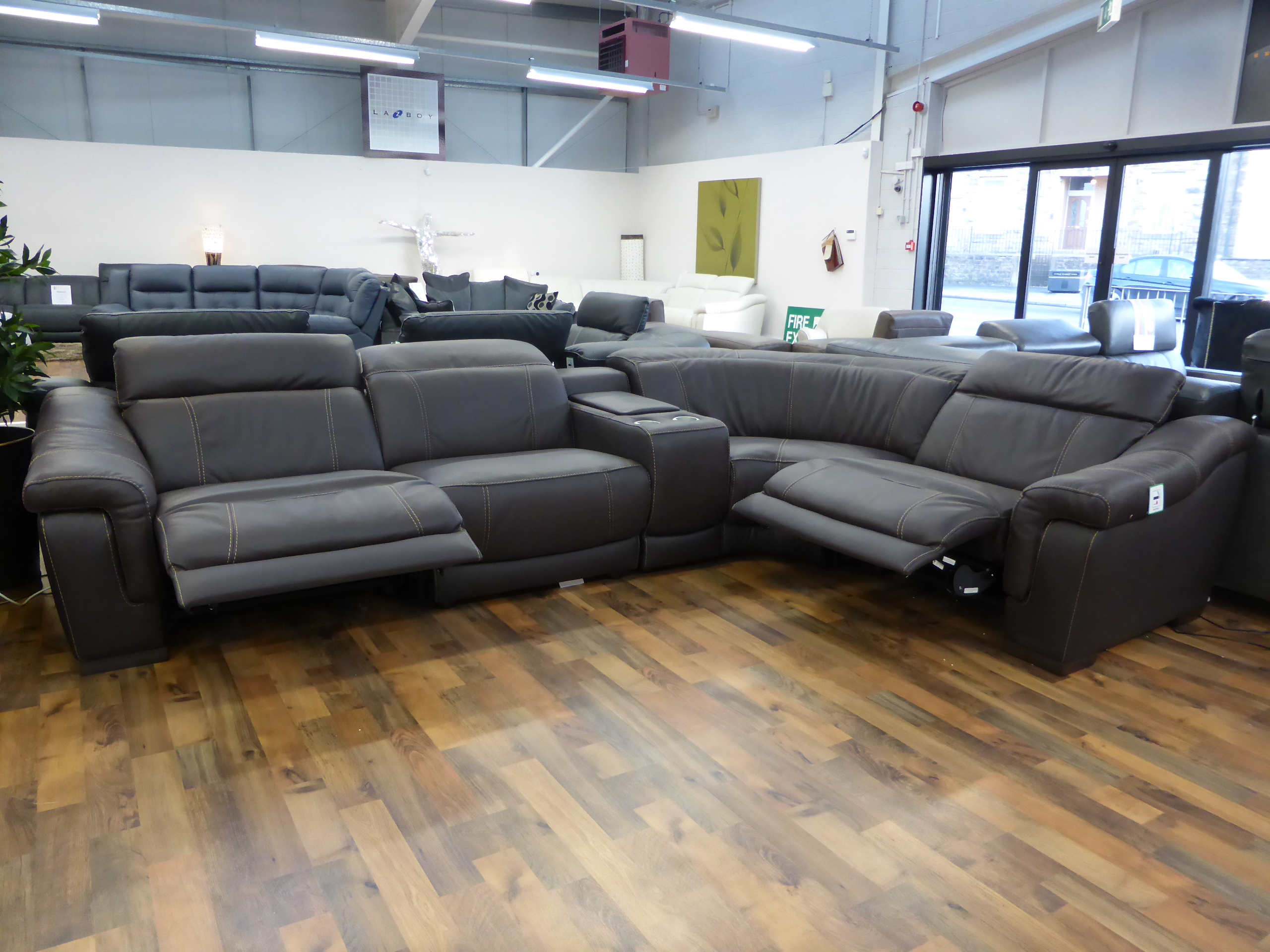 italian leather modular sofa