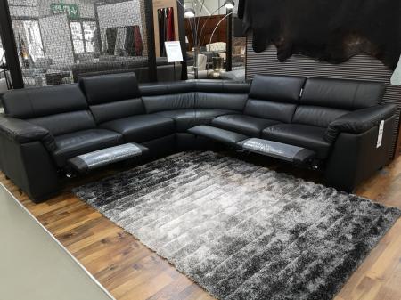 Natuzzi Editions Tommaso Power Reclining Corner Sofa Natuzzi Editions Tommaso Power Reclining Corner Sofa
