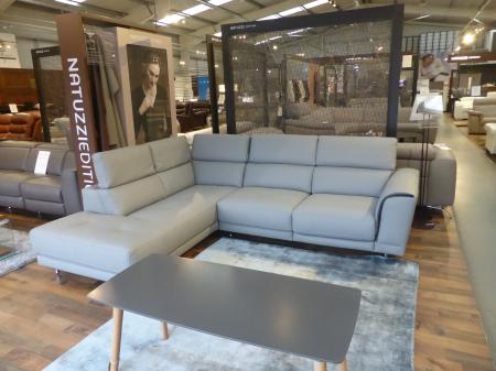 sofa natuzzi corner leather reclining raphael label private power