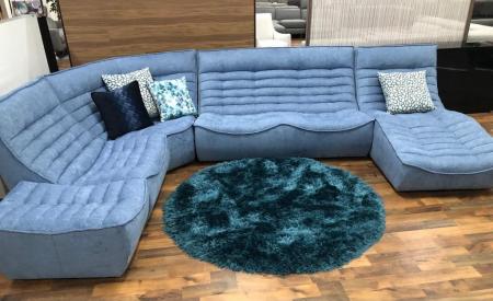 Beautiful soft fabric Calia Italia Loungers Beautiful soft fabric Calia Italia Loungers