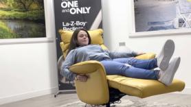 La-Z-Boy Heyes Yellow Chair