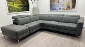 Francoferri Italia Venito power reclining fabric corner sofa