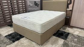Highgrove Firm thick long lasting mattress divan bed Beige complete