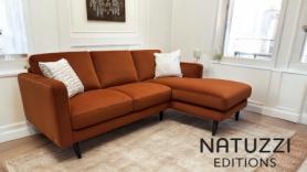 Natuzzi C092 Destrezza Chaise Corner 210cm Small