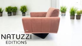 Natuzzi Editions Dalt Pink Chair