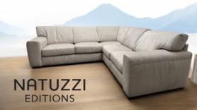 Natuzzi Editions Sofas C225 Explorer Aphrodite Fabric Luxury Designer 