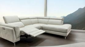 Natuzzi Private label San Diego Power reclining Corner sofa