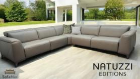 Natuzzi Trionfo C074 Five Section Modular CUB Power Corner