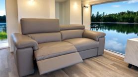 Sorrento Leather Three Seater Plus Three