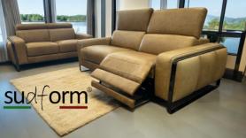 Sud-Form-Italia-Italian-Tan-Leather-Designer-Sofa-Suite