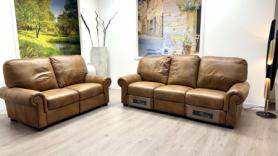 Tancredi ITALIA Rustica Power Reclining Sofa Suite Soft Sit Italian Le