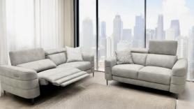 Volante Latino Power reclining 3 seater & 2 seater static