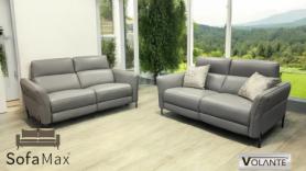 Volante Lusso Two Seater And Two Seater Sofas Leather