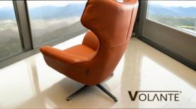 Volante Swivel High Back Retro Feature Chair