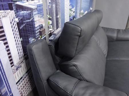 Natuzzi Arezzo Leather 3 Seat power reclining cinema sofa