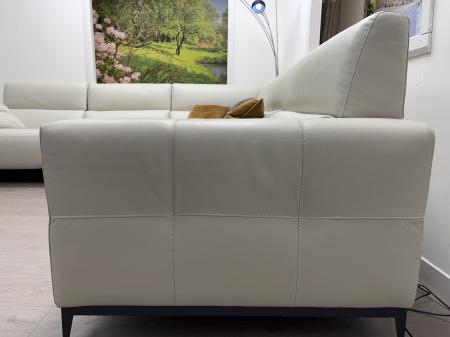 Francoferri Italia Gigi Leather arm to arm power reclining corner sofa