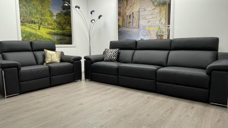 New Trend Concepts Italia large power Reclining 3 & Static 2 seater