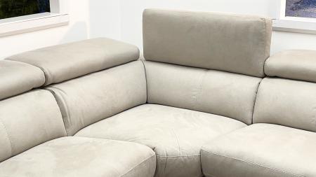 Dakota Power reclining corner sofa with adjustable headrests