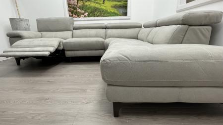 Dakota Power reclining corner sofa with adjustable headrests