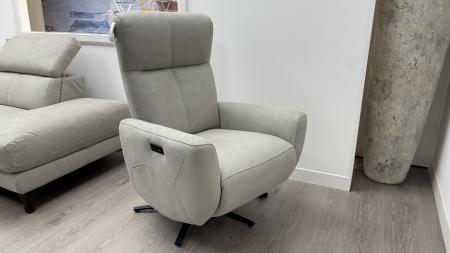 Dual motor Swivel and power reclining chair with Rechargeable battery 